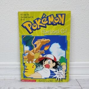 Pokémon Charizard Go Chapter Book VTG Paperback